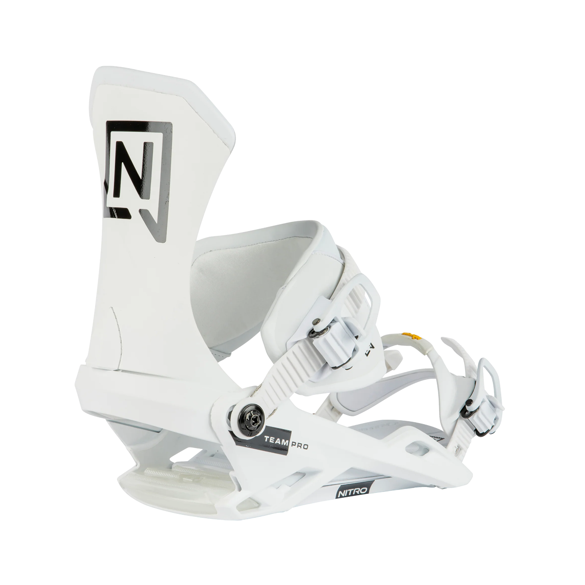 Nitro 2024 Team Pro Snowboard Bindings - Pro White