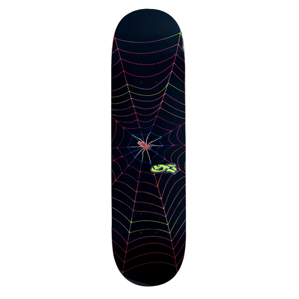 Yardsale Spider Web Black Skate Deck - 8.375 - Directive Boardshop