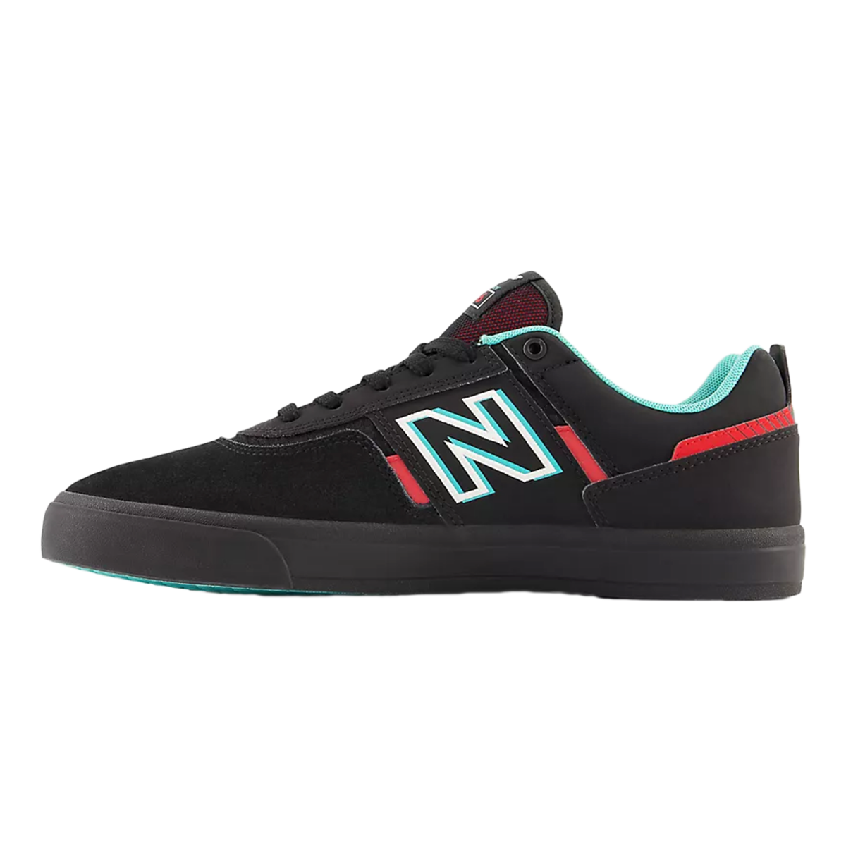 New Balance NM 306 Shoes - Black / Electric Red