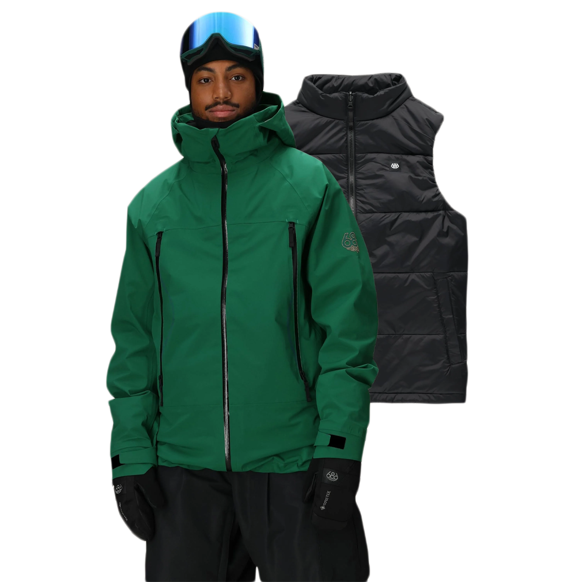 686 Smarty 3-in-1 Rodeo 3L Jacket - Emerald Green