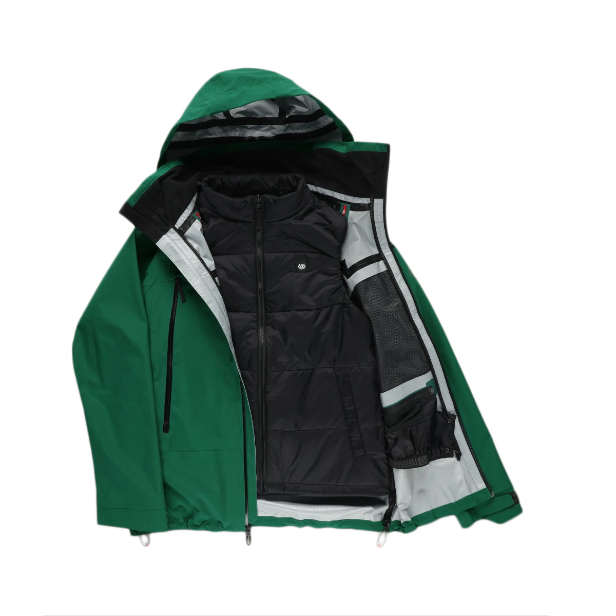686 Smarty 3-in-1 Rodeo 3L Jacket - Emerald Green