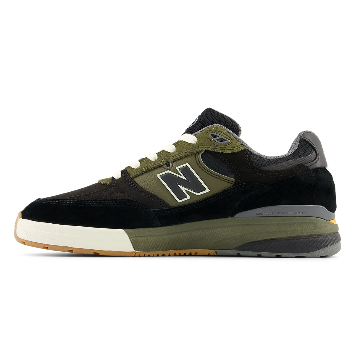 New Balance NM 933 Shoes - Black / Dark Olivine