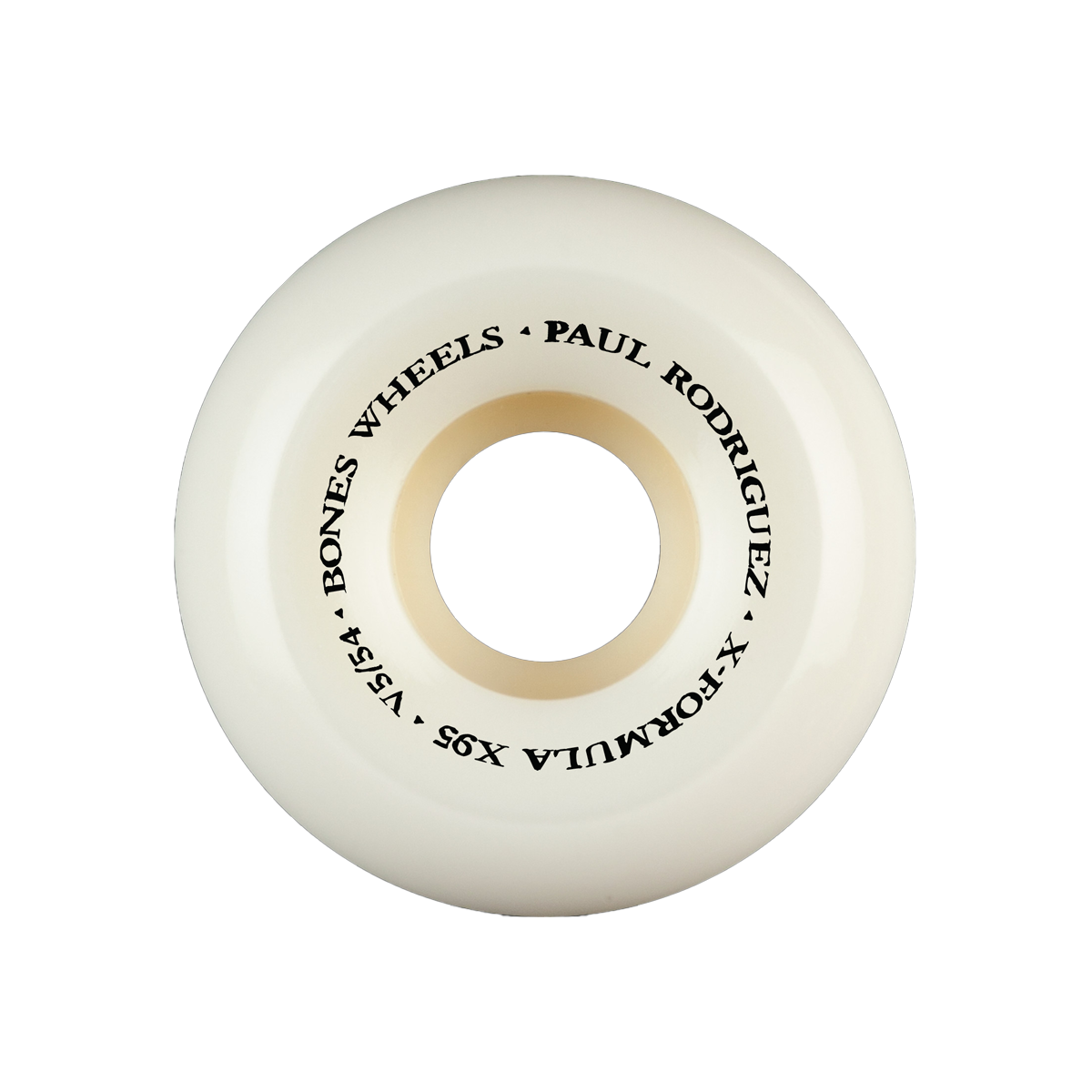 Bones X-Formula P-Rod Switch Heel V5 Sidecuts 95A Skate Wheels - 54mm