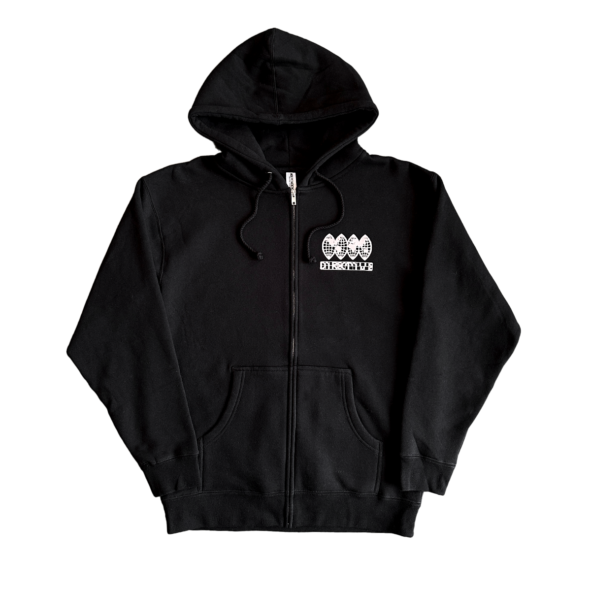 Directive Book Learning Zip-Up Hoodie - Black