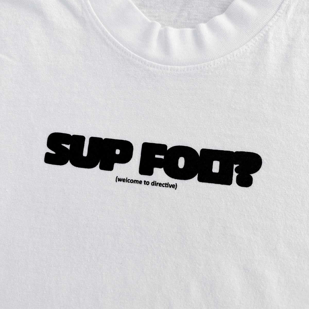 Directive Sup Foo T-Shirt - White