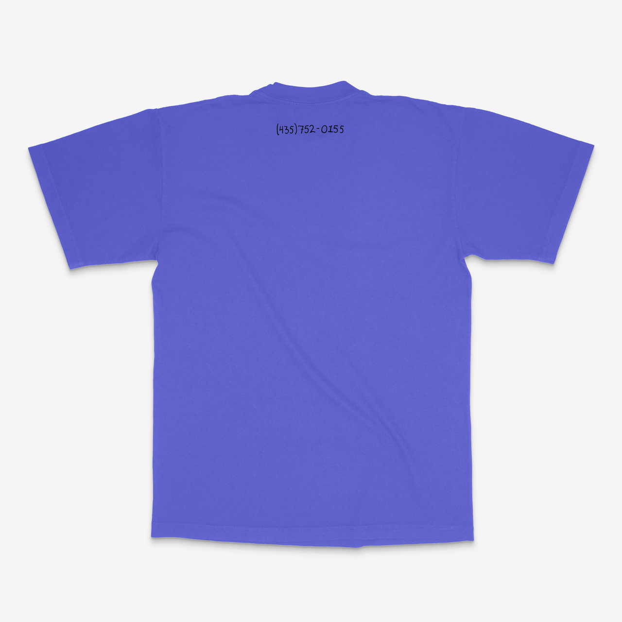 Directive Call Me T-Shirt - Neon Purple