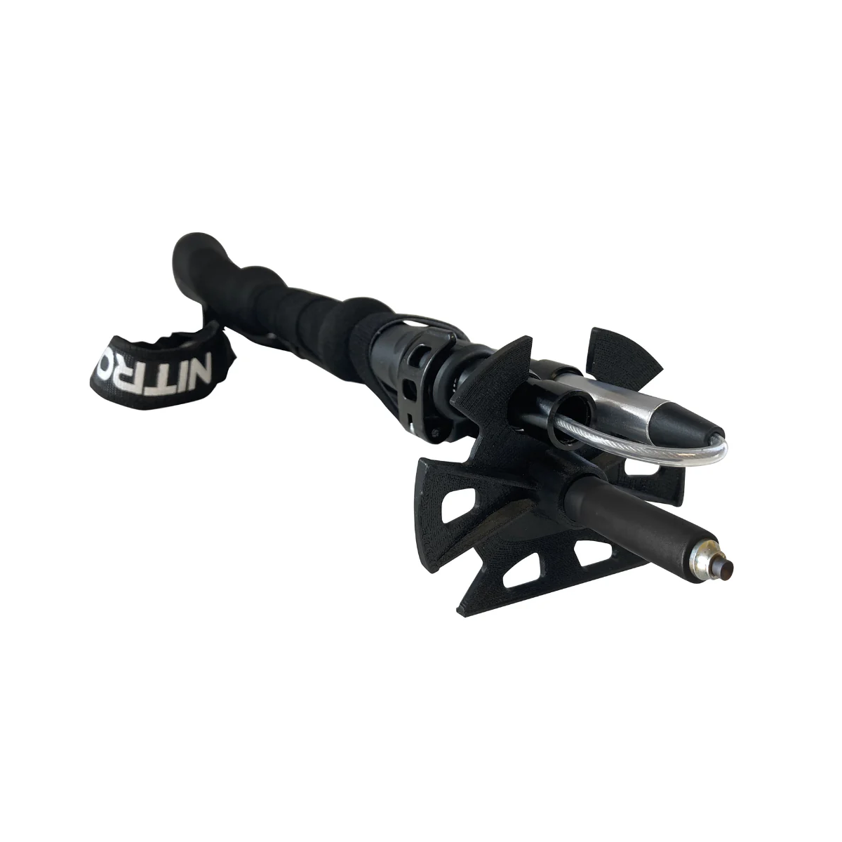 Nitro 4 Piece Aluminum Splitboard Poles - Black