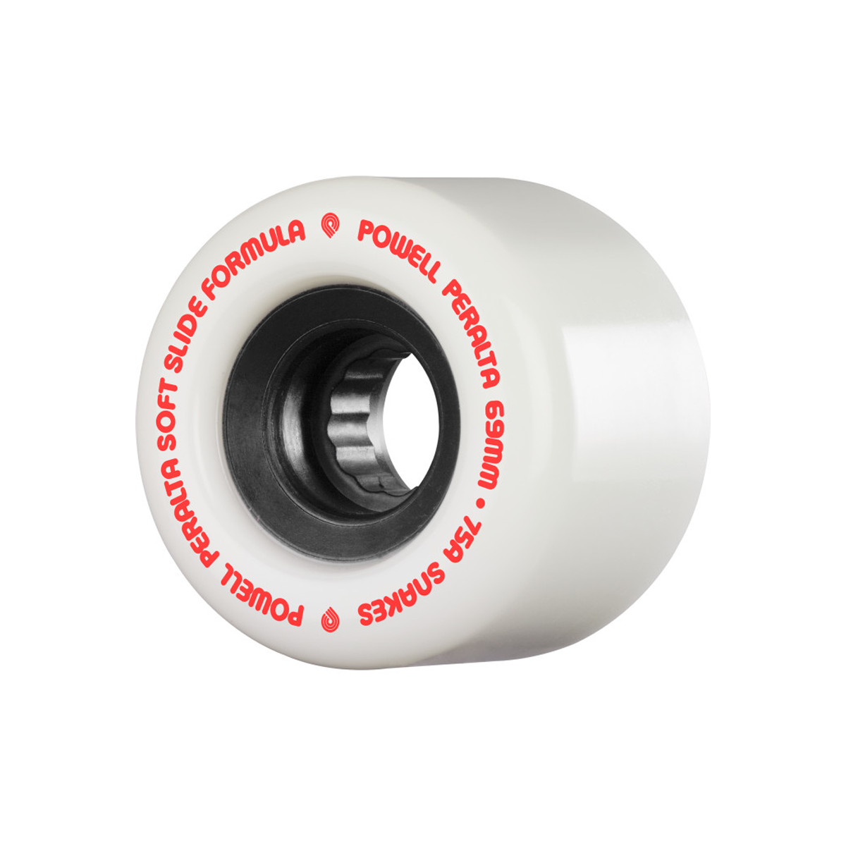 Powell Peralta Snakes Longboard Wheels - 75a 69mm white