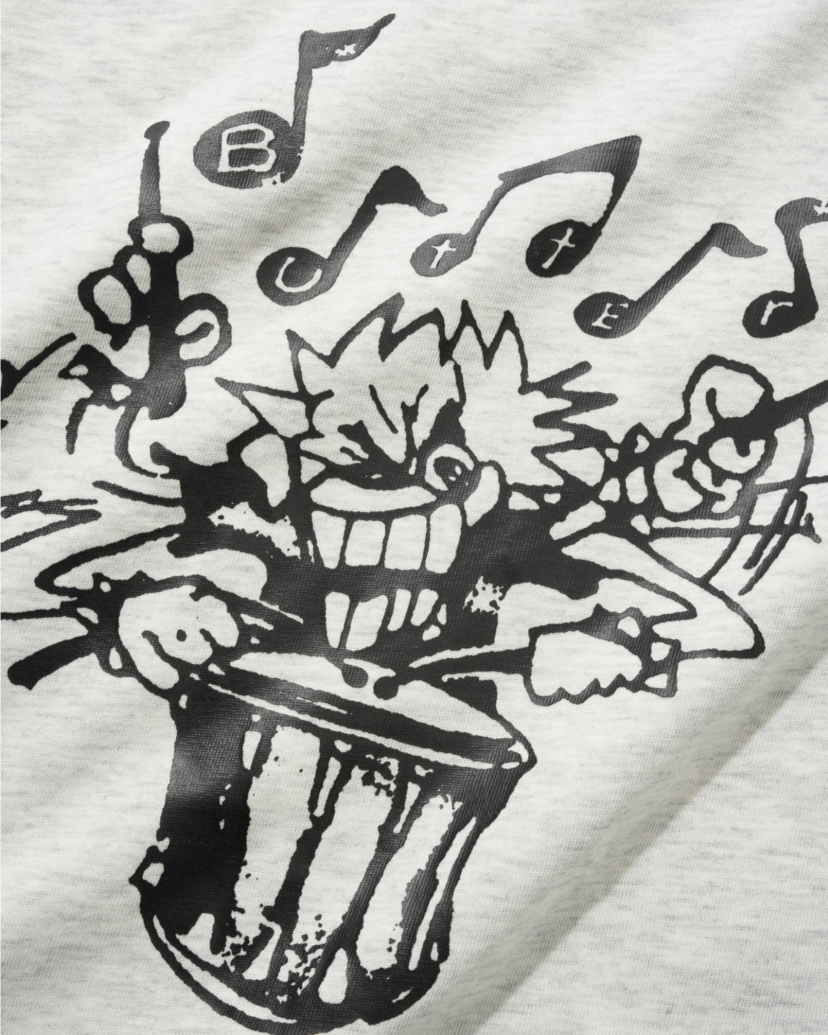 Butter Blaring T-Shirt - Ash