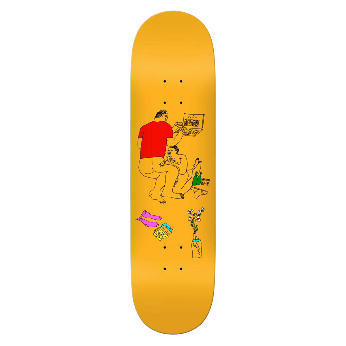 There Board Meeting Skate Deck - 8.25