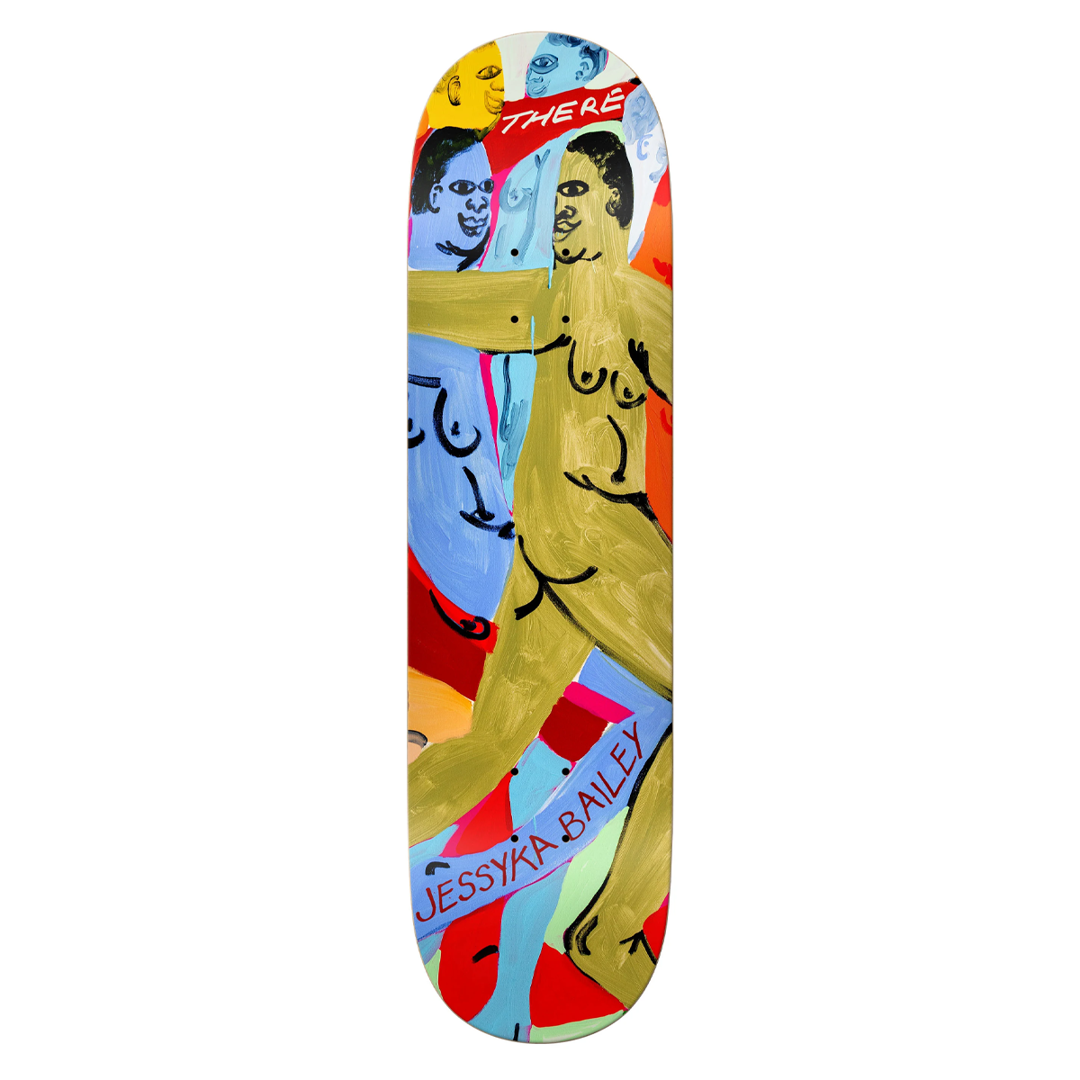 There Jessyka In Ur Face Skate Deck - 8.25