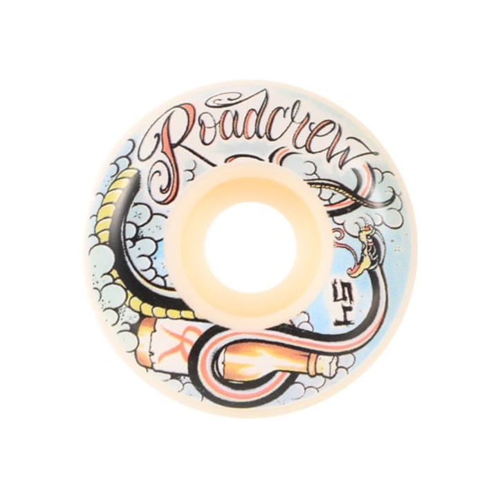Road Crew Beer Snake Wheels 99a White - 54mm