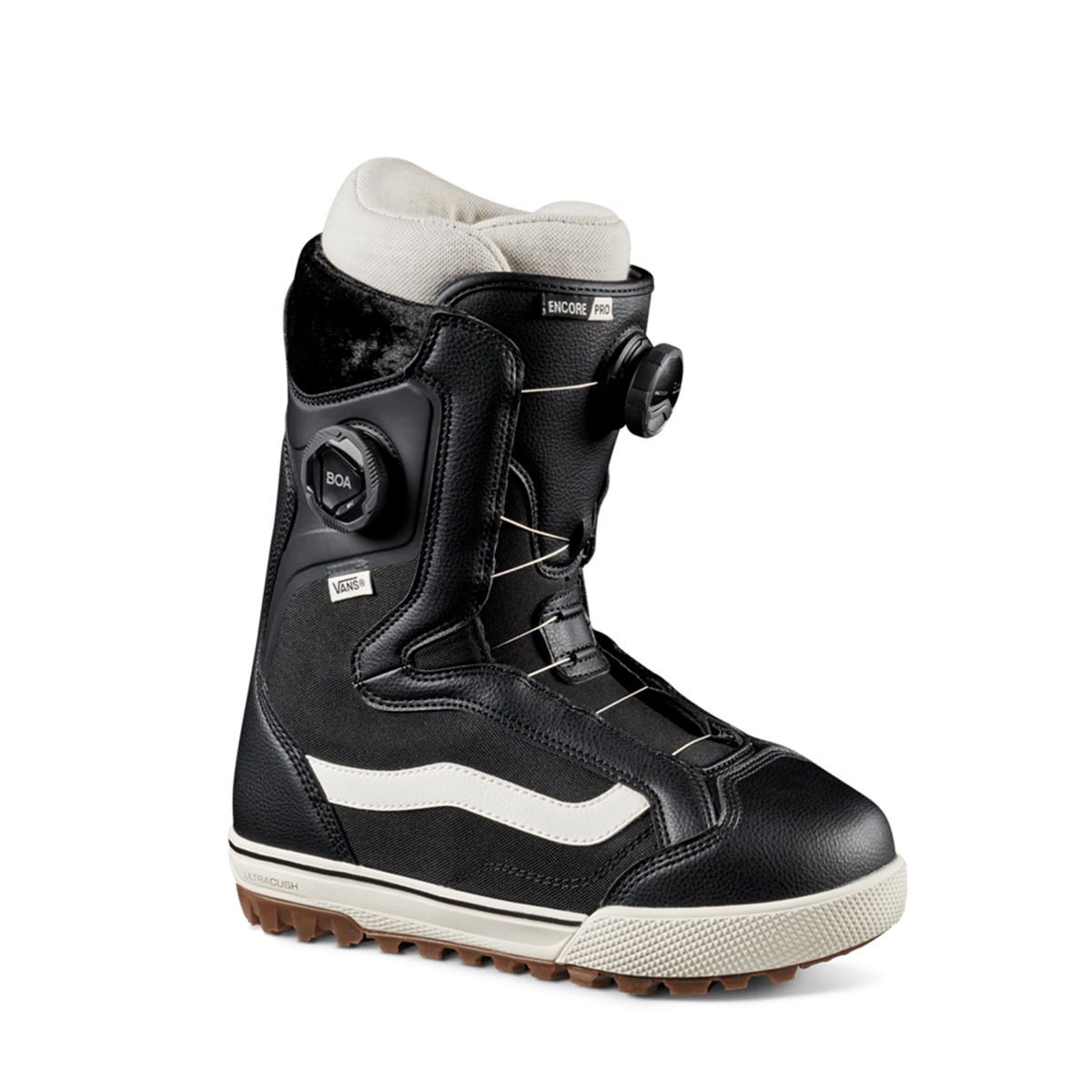 Vans Women's 2026 Encore Pro Snowboard Boot - Black / Marshmallow