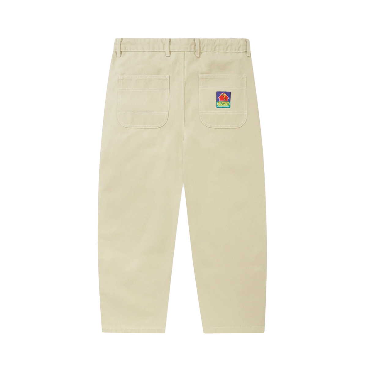 Butter Work Double Knee Pants - Washed Khaki