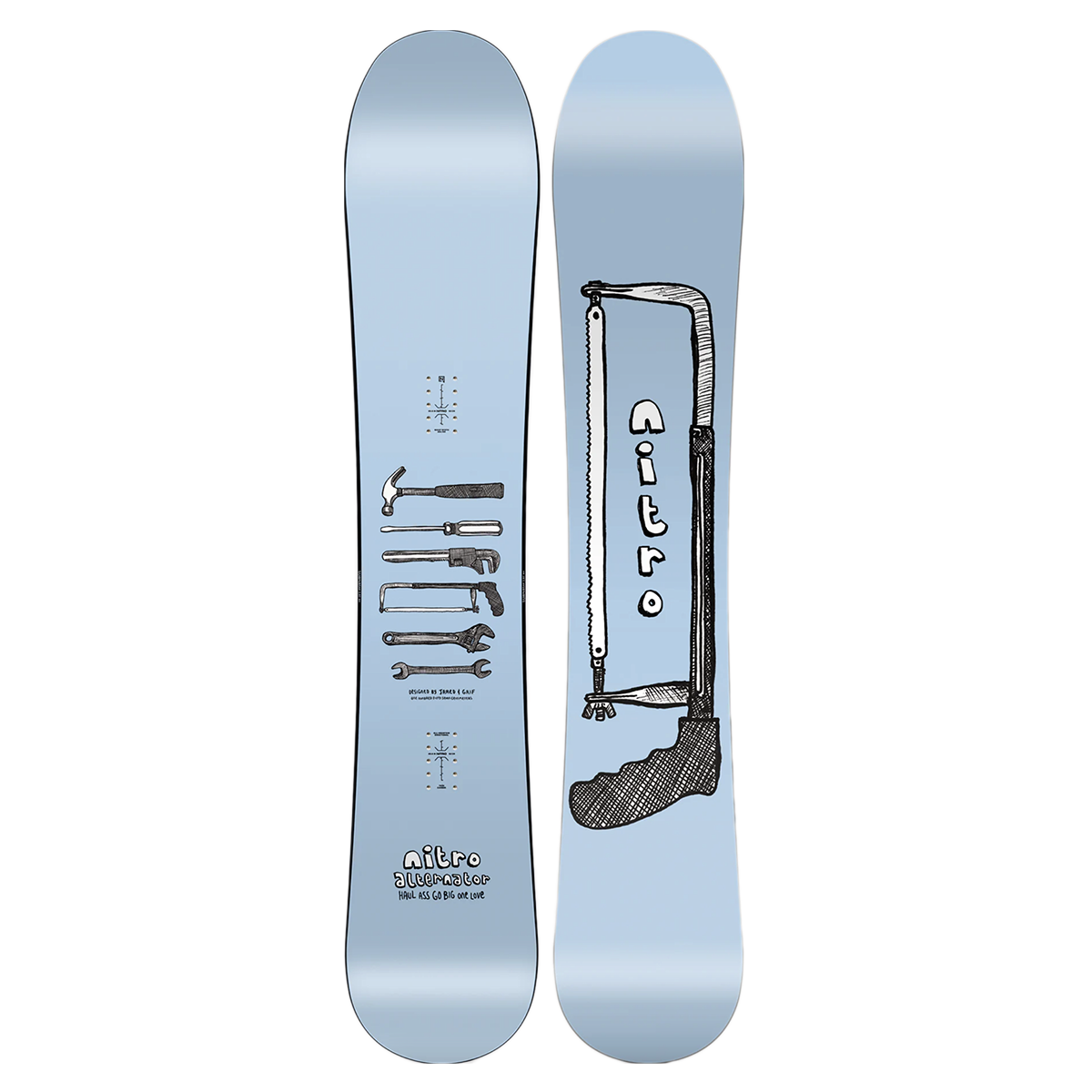 Nitro 2024 Alternator Snowboard - Assorted Sizes