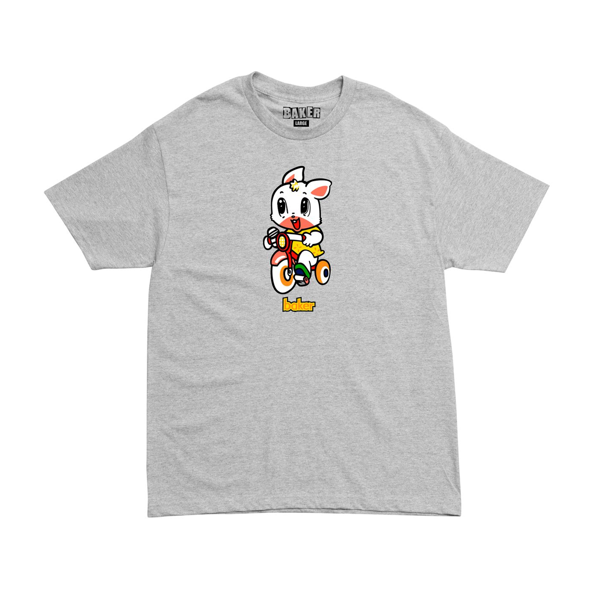 Baker Reynolds Bunny T-Shirt - Heather Grey