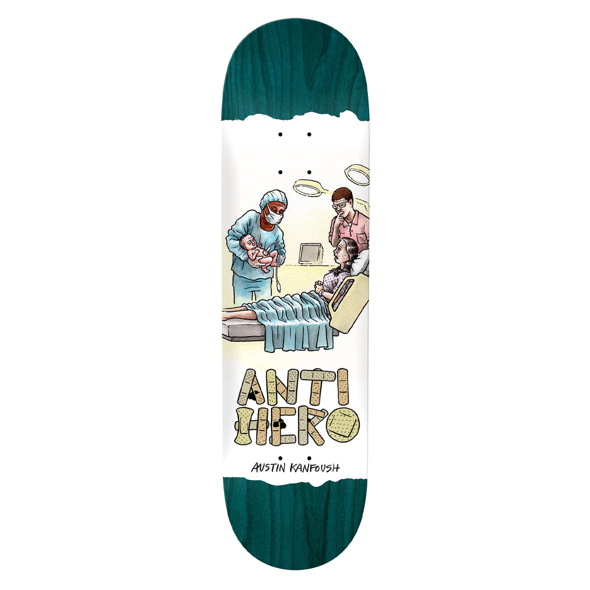 Antihero Kanfoush Medicine Skate Deck - 8.125