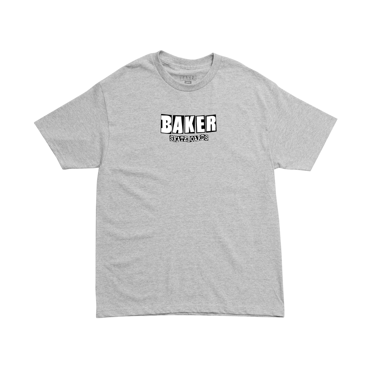 Baker Brand Logo T-Shirt - Heather Grey