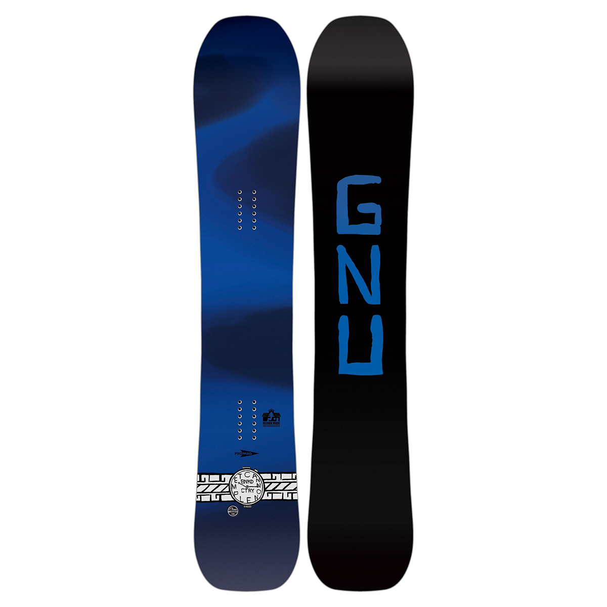 GNU 2026 Banked Country Snowboard - Assorted Sizes