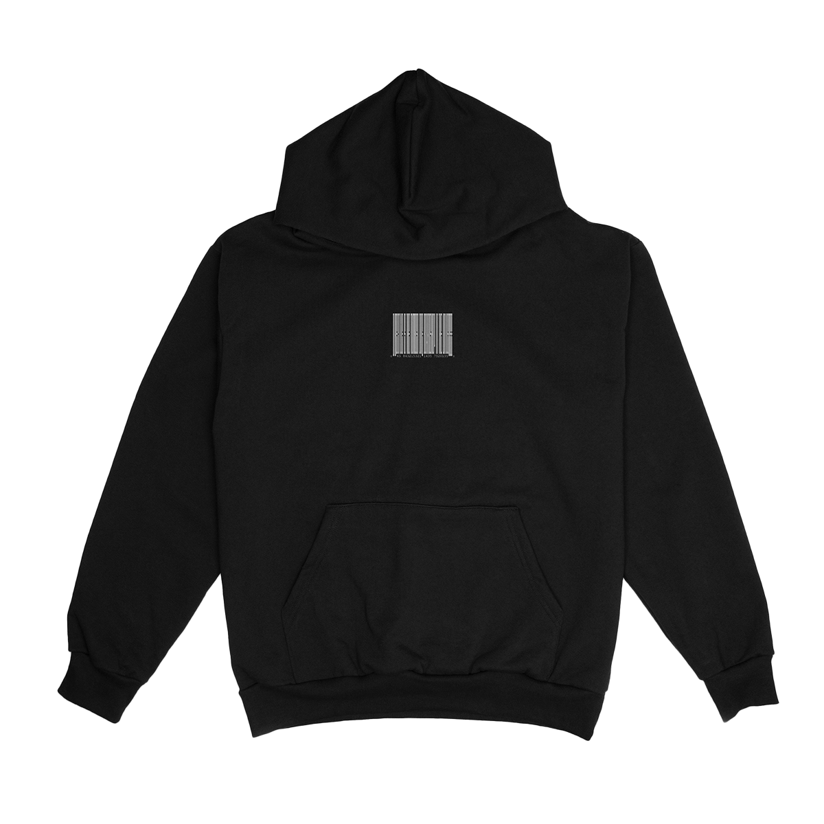 Directive Barcode Hoodie - Black