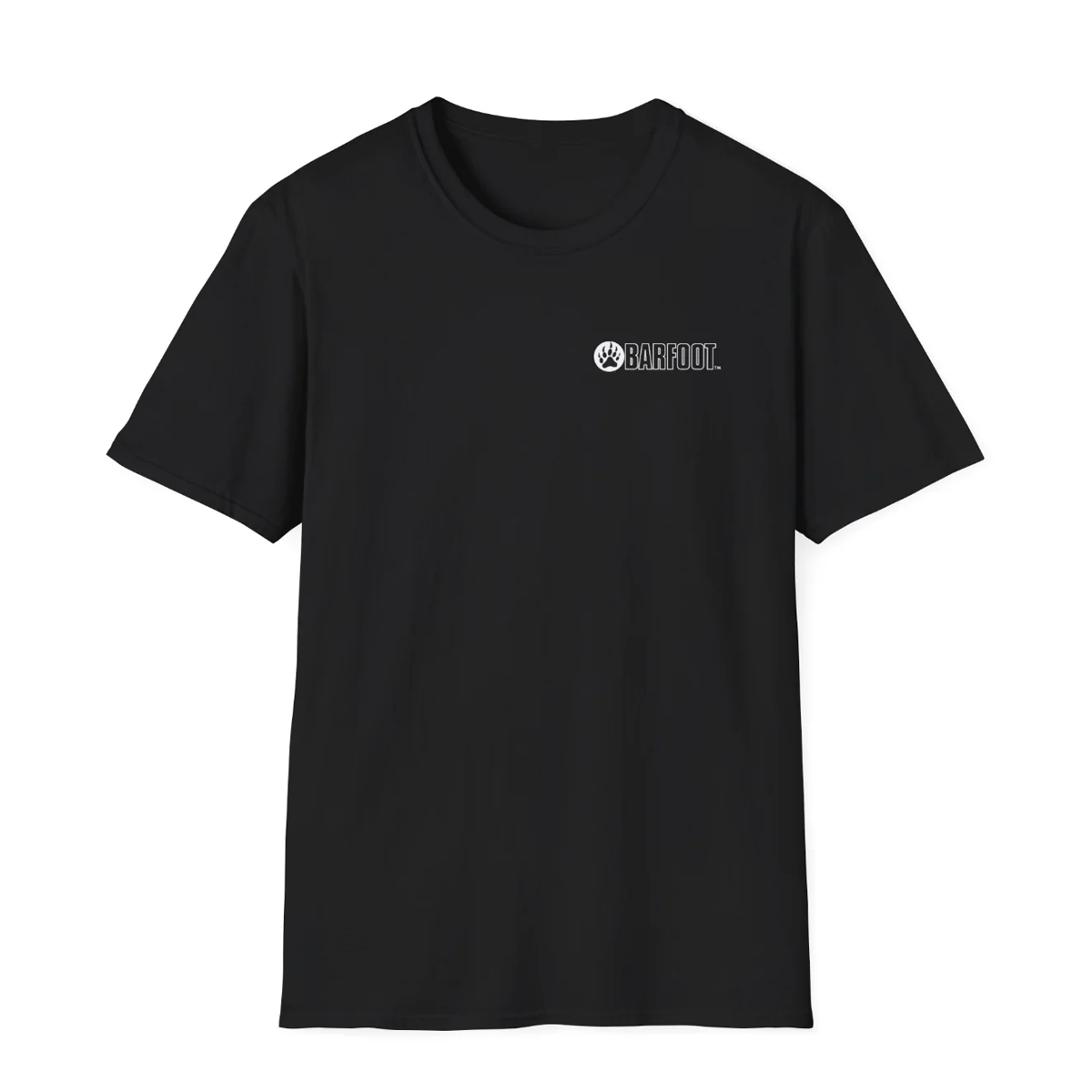 45RPM Vintage Barfoot Snowboarding T-Shirt - Black