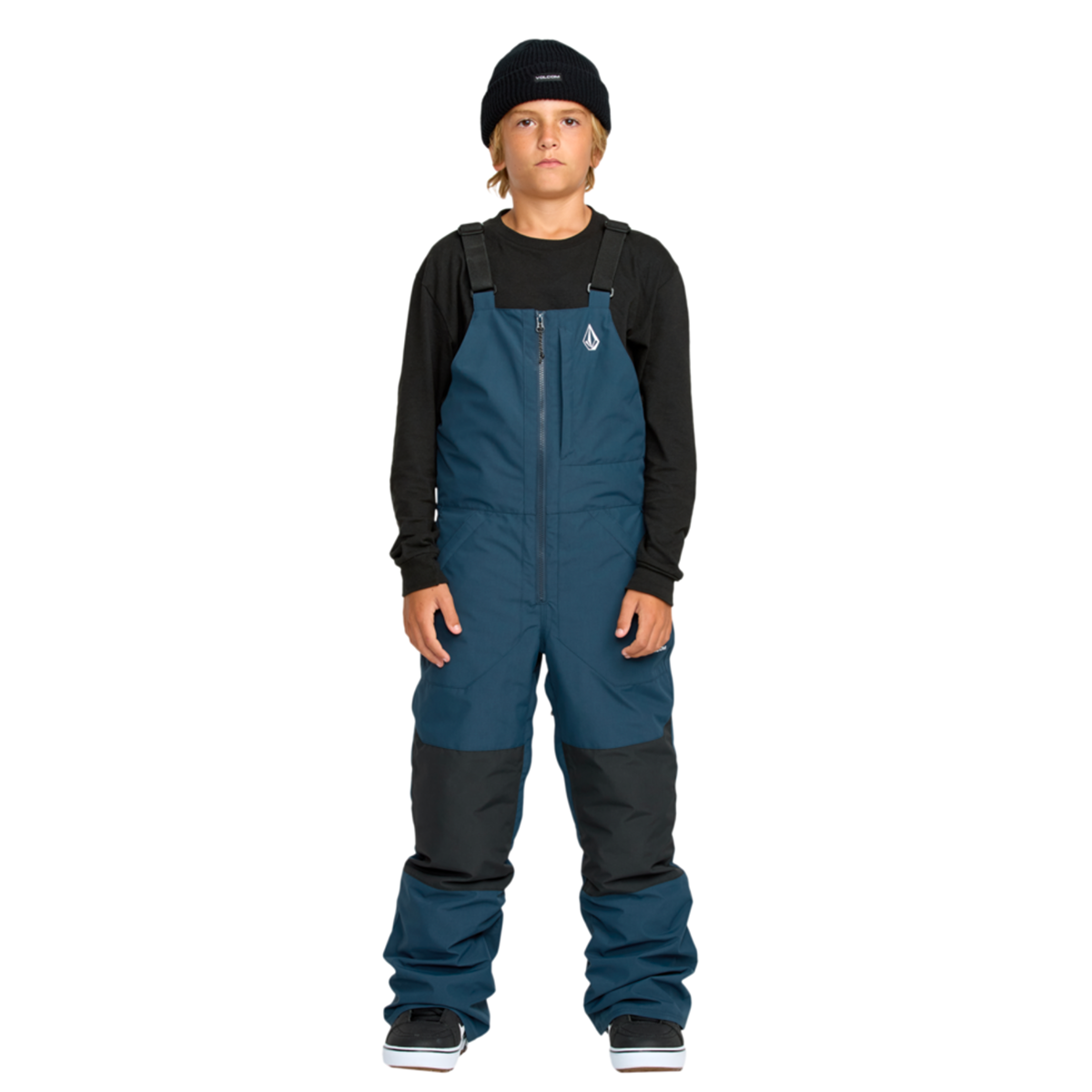 2026 SAMPLE Volcom Kid's Barkley INS Bib Overall - Deep Blue