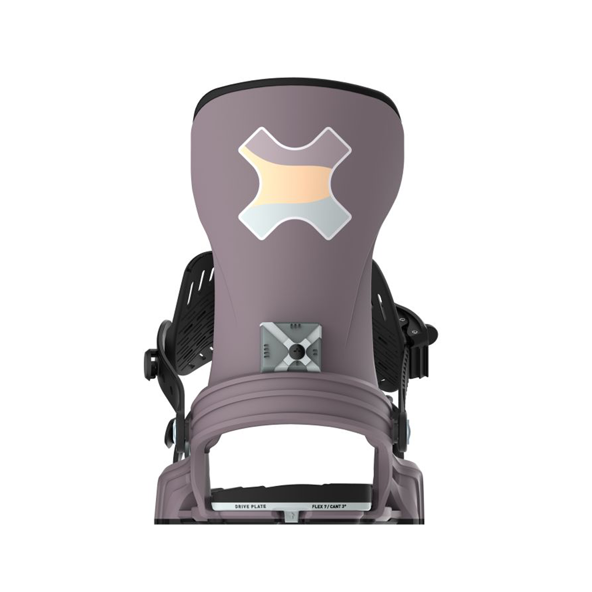 Bent Metal 2026 Stylist Snowboard Binding - Muave