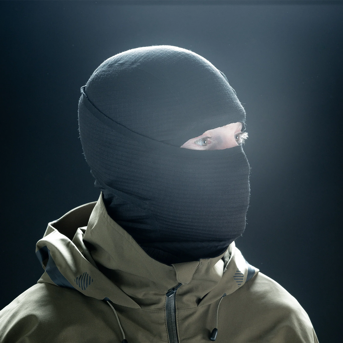 Howl Taped Facemask - Black