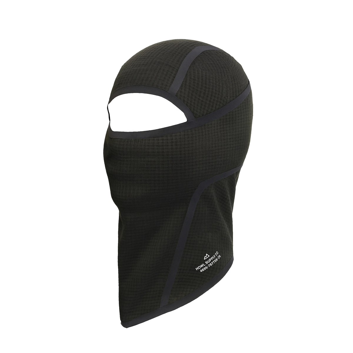 Howl Taped Facemask - Black