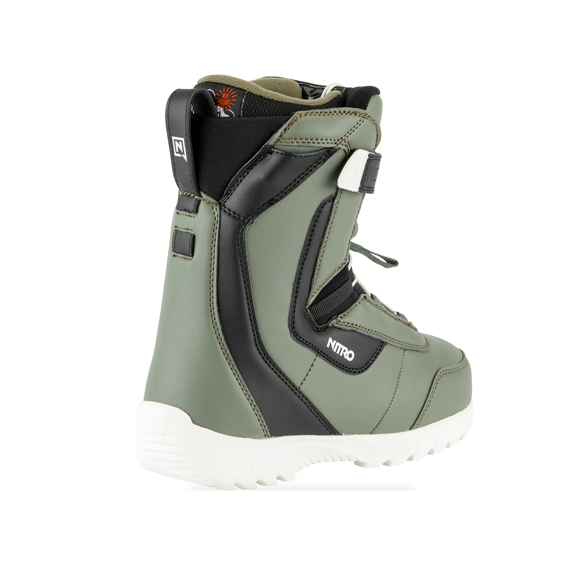 green nitro snowboard boots Team TLS and convenience in every turn Nitro Snowboard Prime Toxic Wide