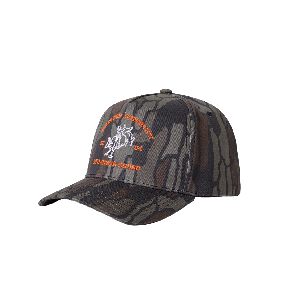 Brixton Danforth Snapback Hat - Bark Camo