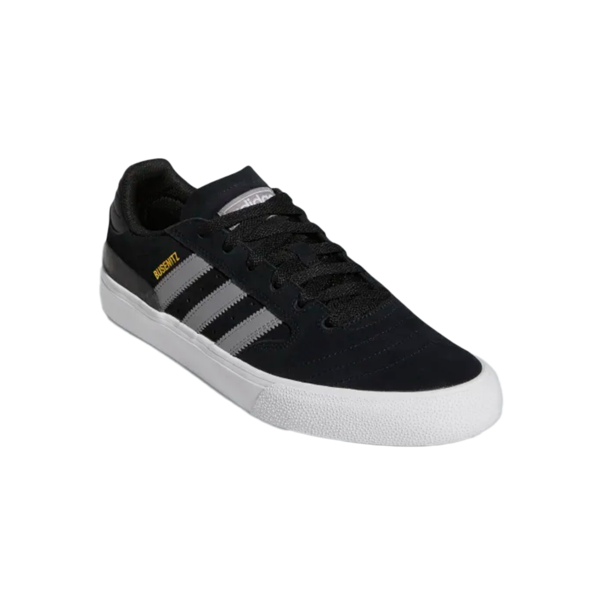 Adidas Busenitz Vulc 2 Shoes Black Grey Directive Boardshop
