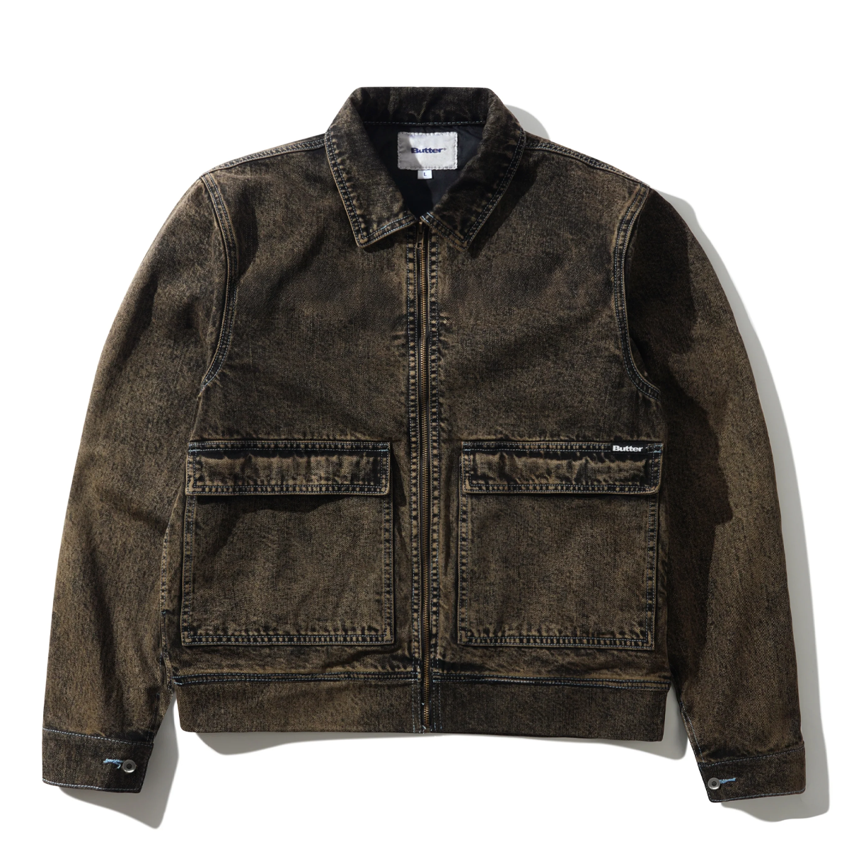 Butter Bronco Denim Jacket - Tinted Brown