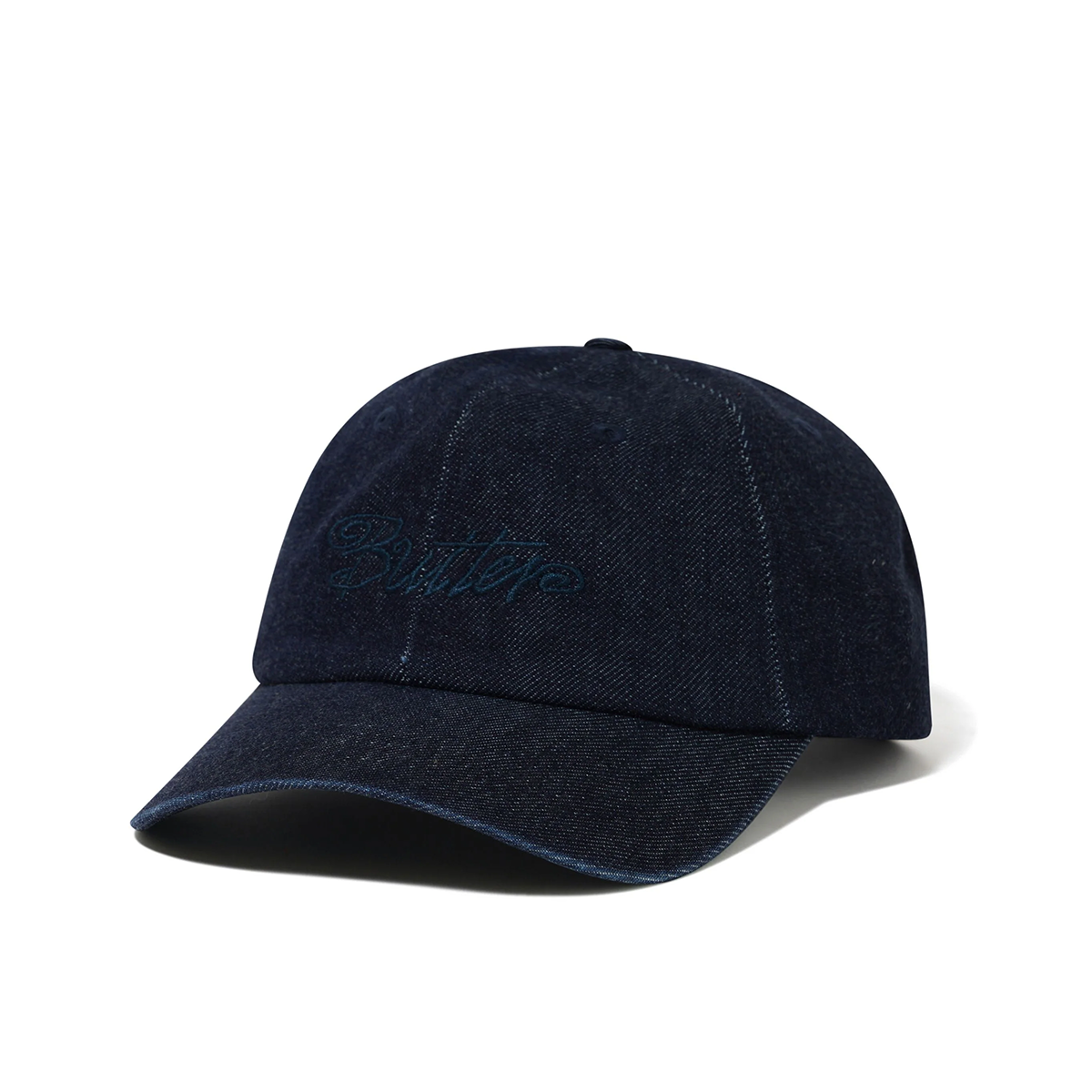 Butter Jive 6 Panel Cap - Rinsed Indigo