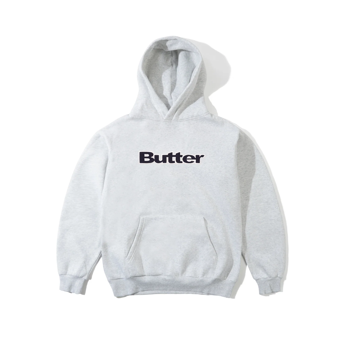 Butter Ripstop Logo Applique Hood - Ash