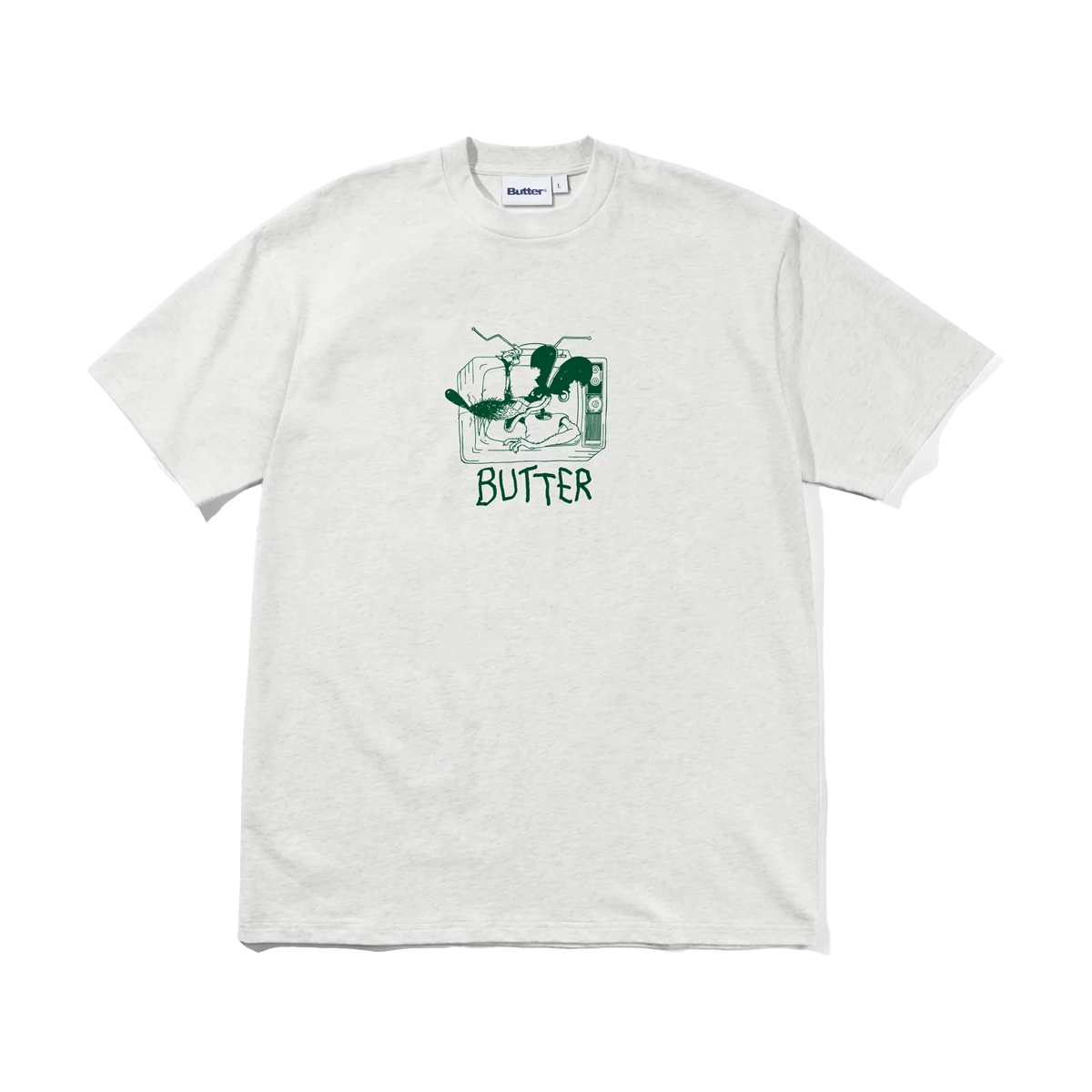 Butter Channel Tee - Ash