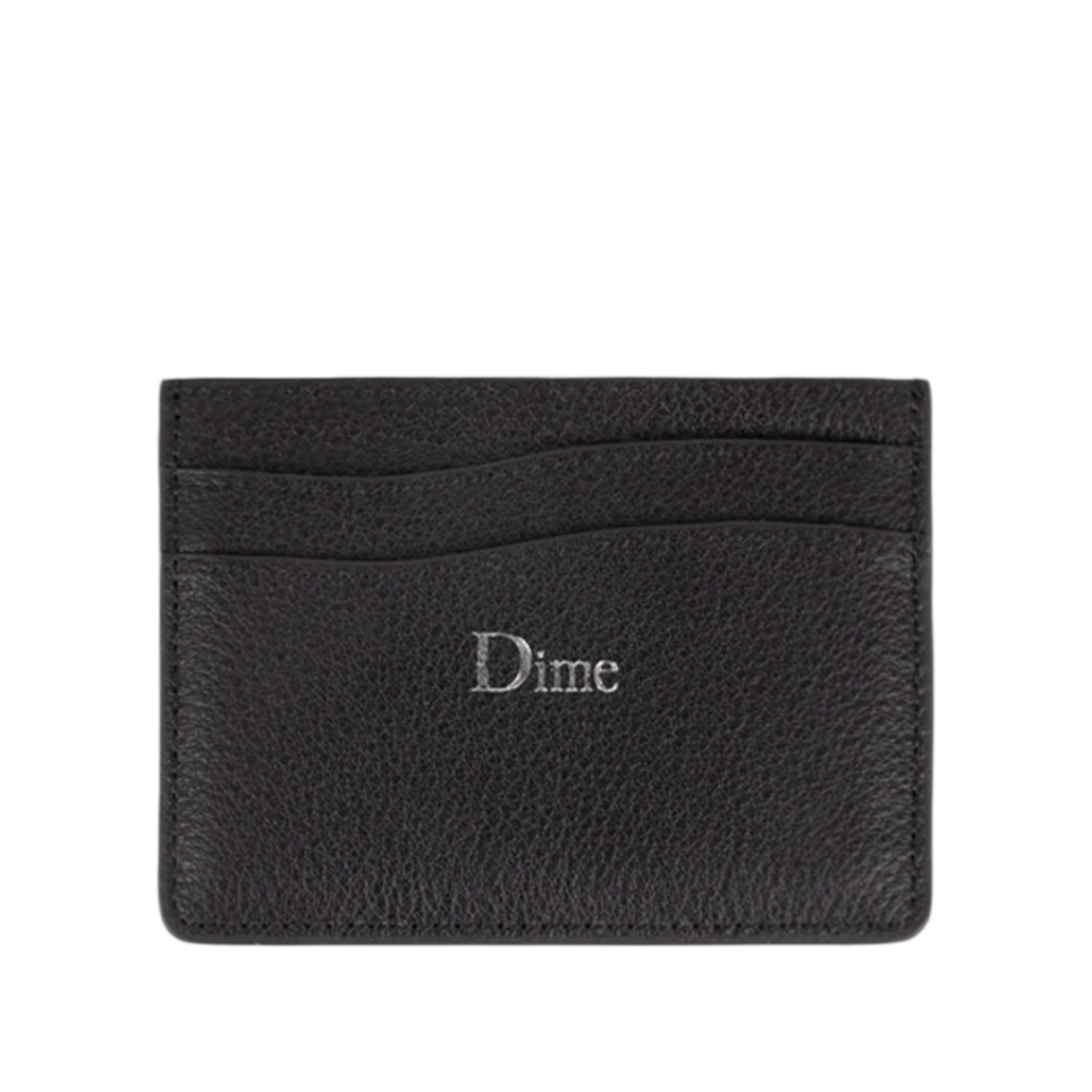 Dime Classic Leather Cardholder - Black