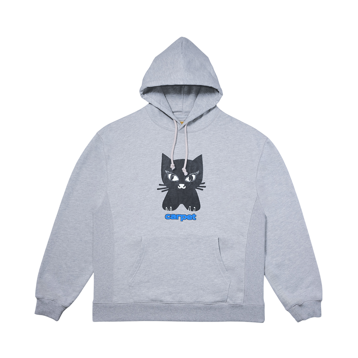 Carpet Cat Hoodie - Grey