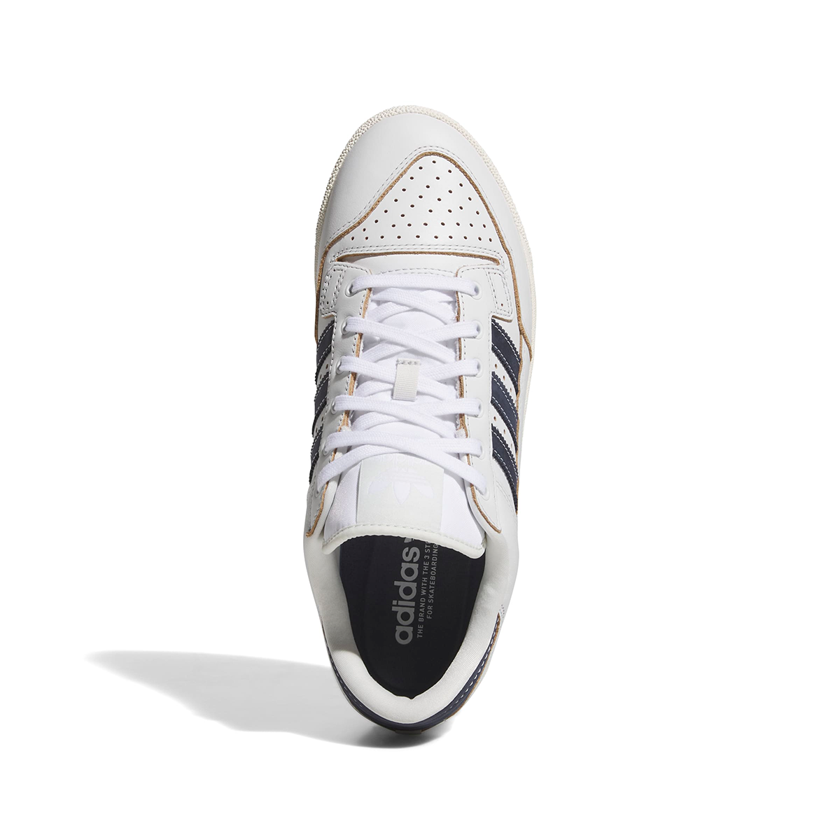 adidas gazelle silver green womens adidas Centennial 85 Low ADV Shoes Crystal White/ Footwear White/ Gum 3 / 4 main image 1