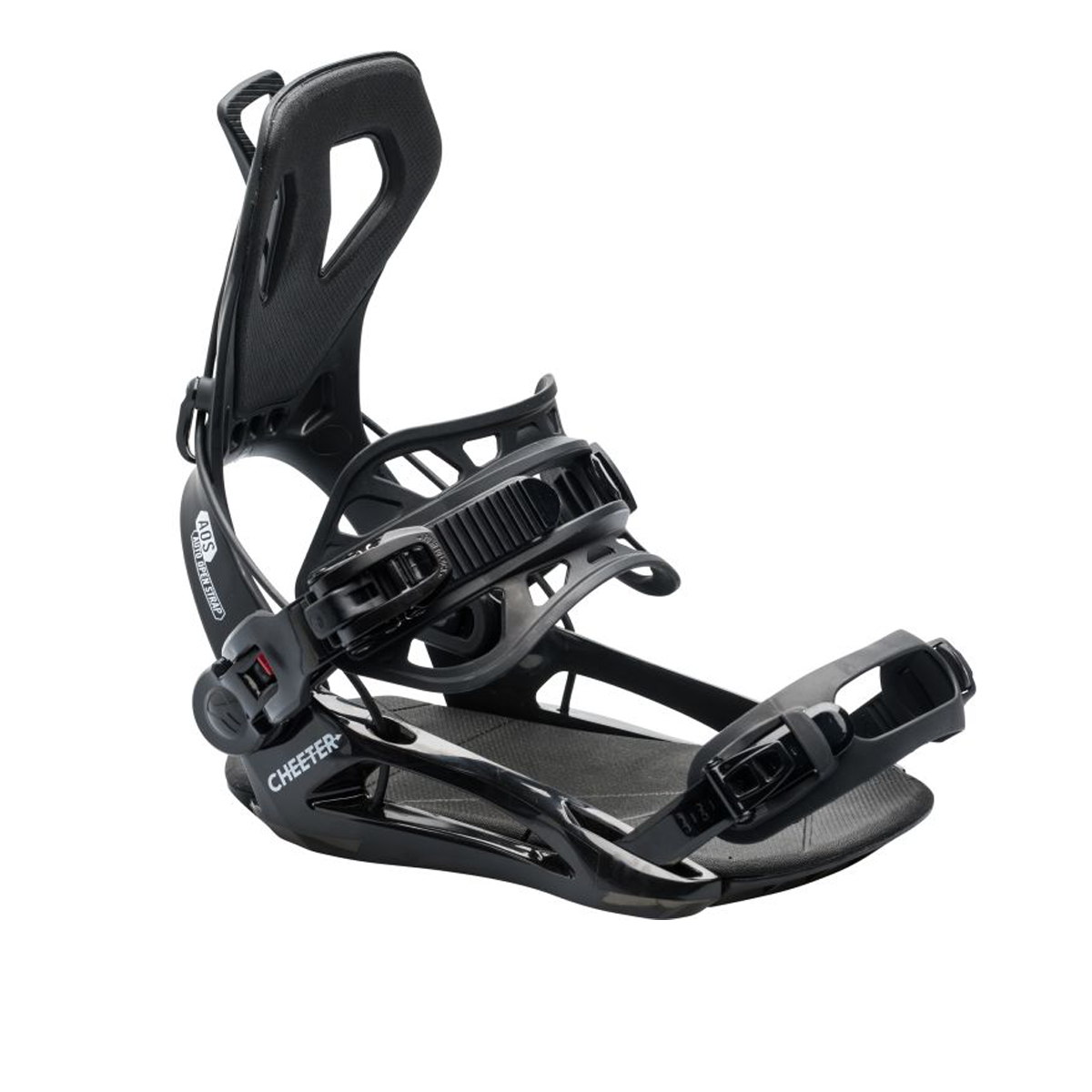 GNU 2025 Cheeter Snowboard Bindings - Black