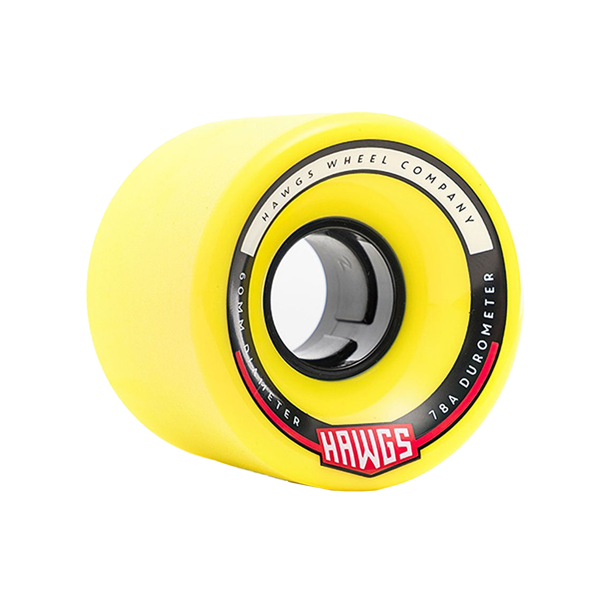 Hawgs Chubby Hawgs Longboard Wheels - 60mm 78a Flat Banana