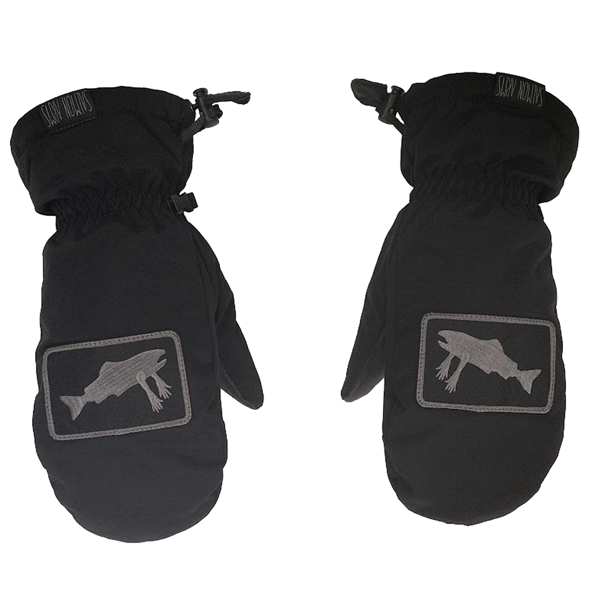 Salmon Arms Classic Mitt - Black / Grey