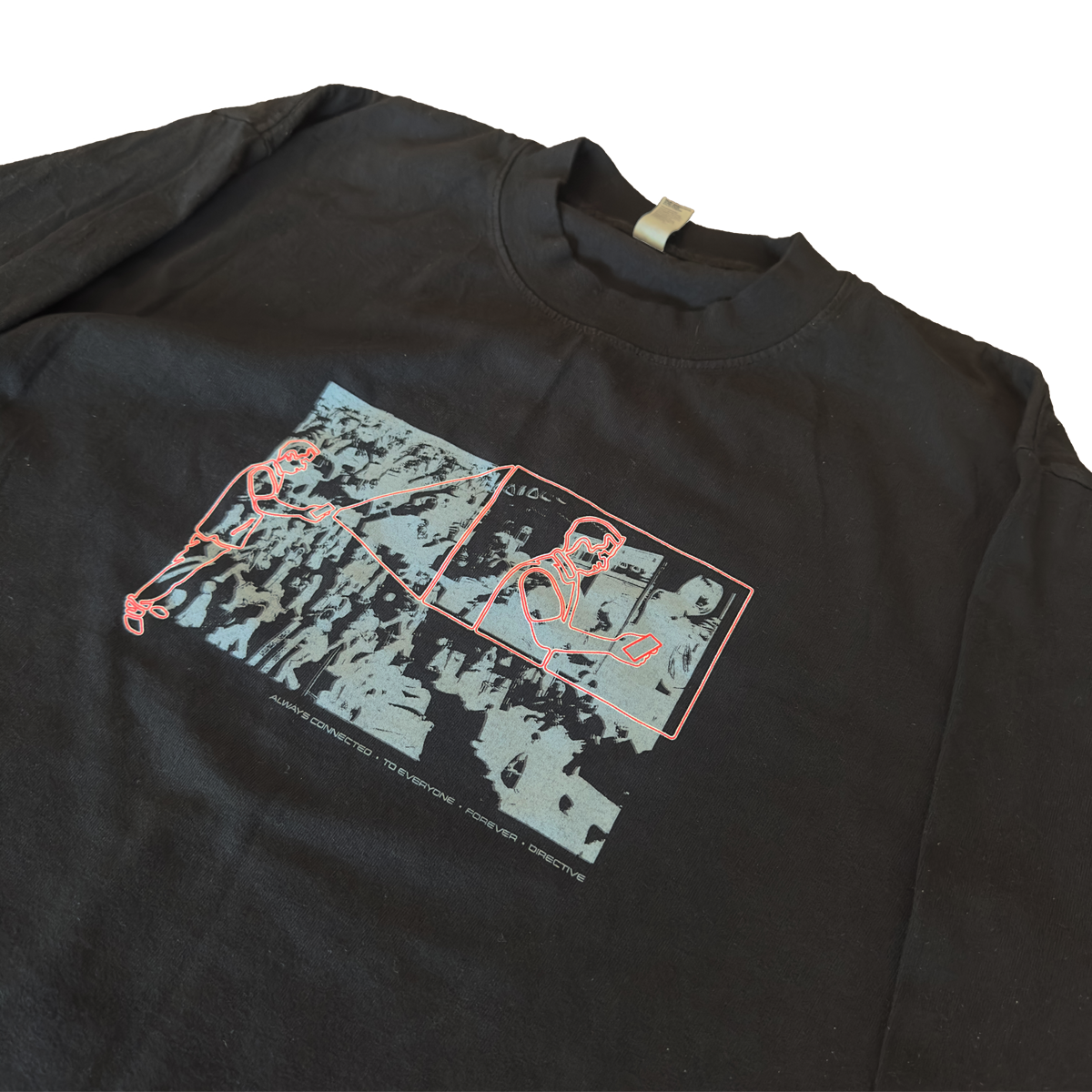 Directive Plugged In Long sleeve T-Shirt - Black