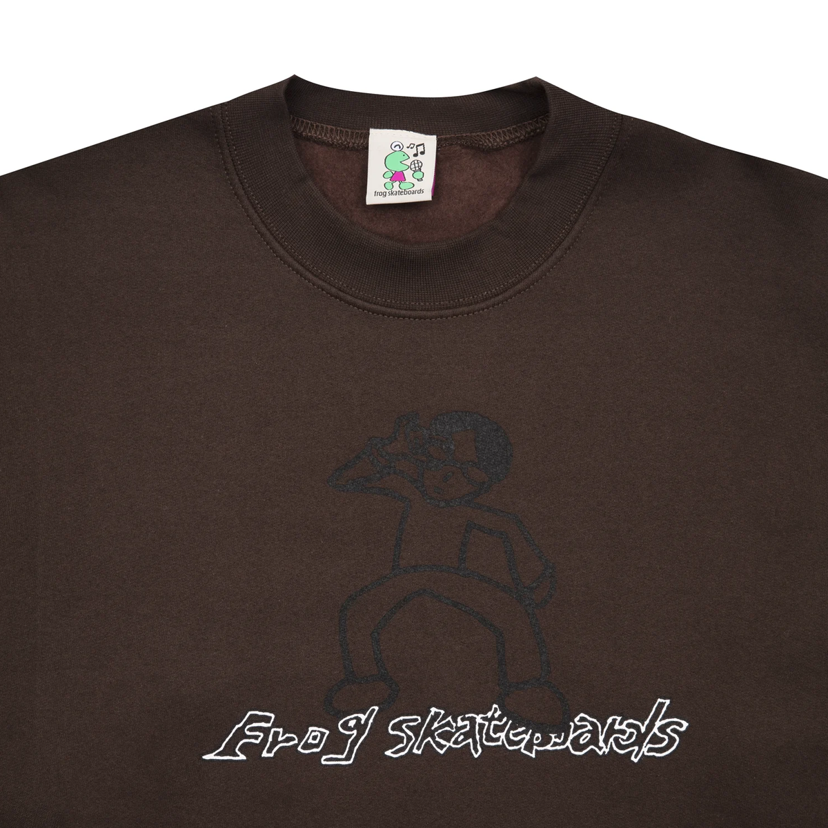 Frog Unlocked Crewneck - Brown