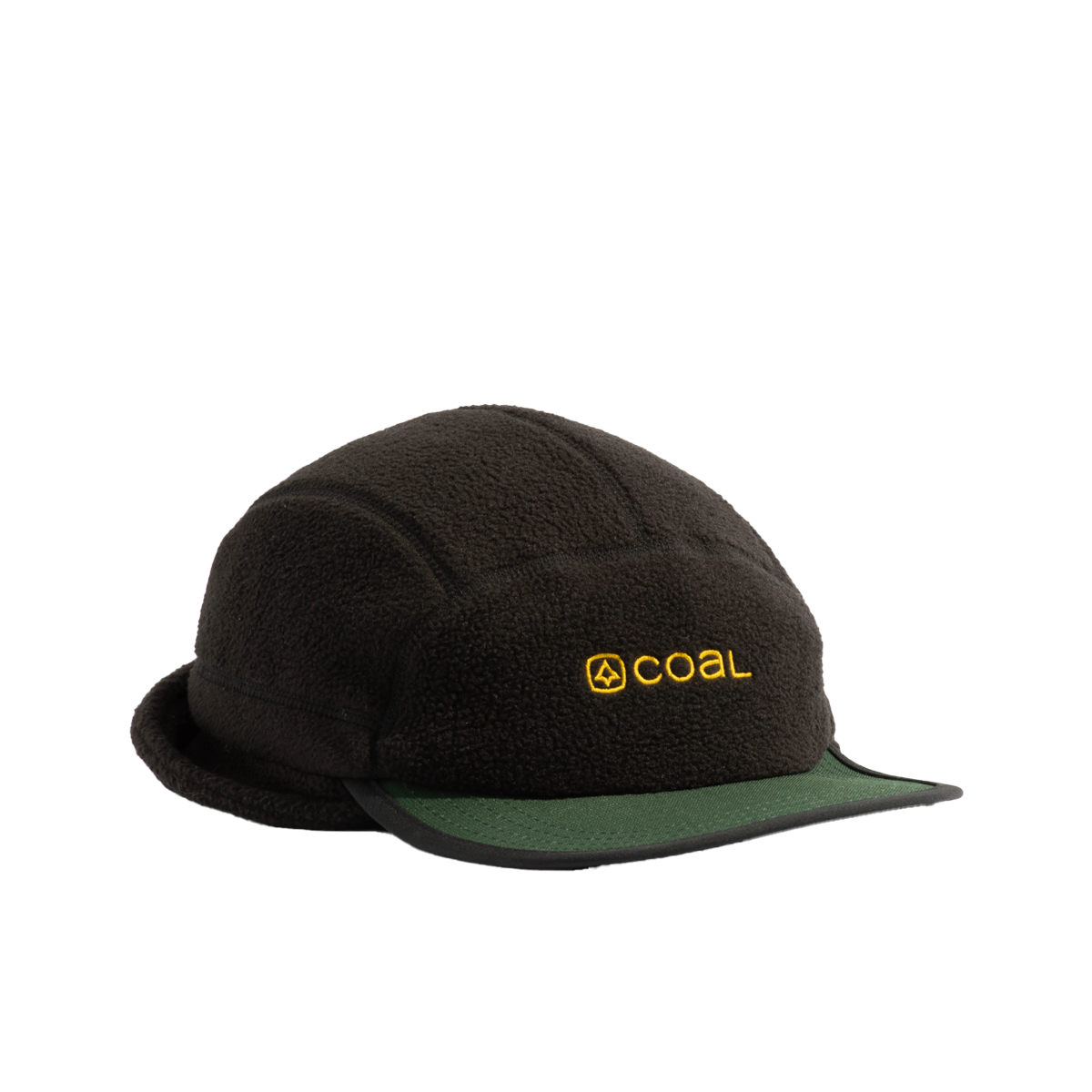 Coal Mission Thermal Camp Cap - Dark Green/Black
