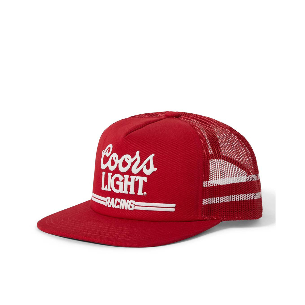Brixton x Coors Light Racing MP Trucker Hat - Coors Red / White