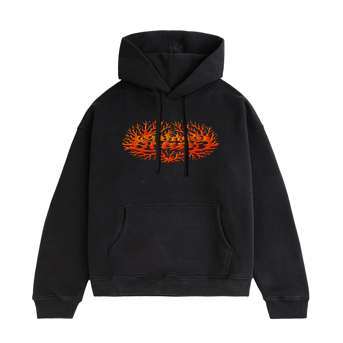 Satan's Drano Coral Logo Hoodie - Black