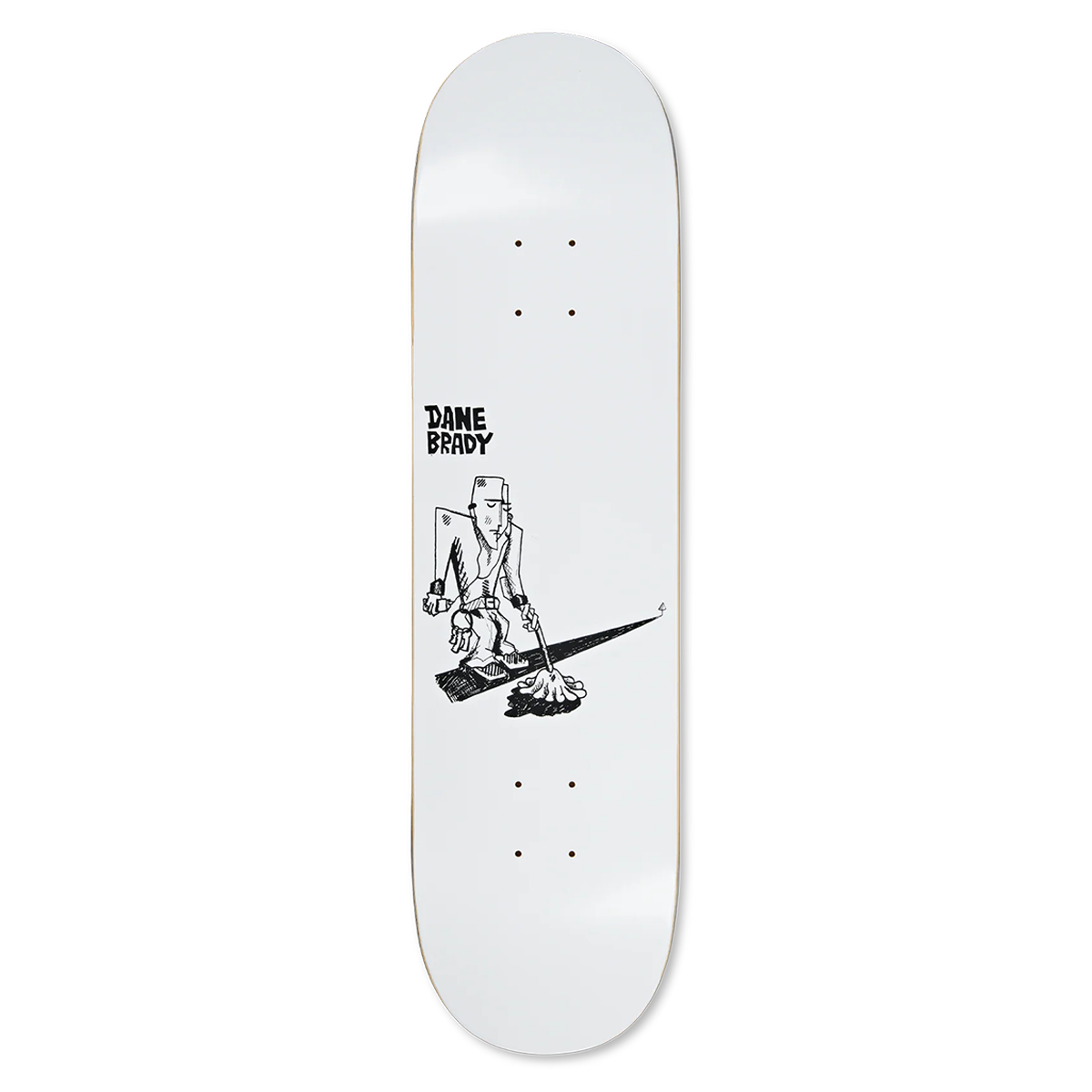 Polar Dane Brady Mopping Skate Deck - 8.0