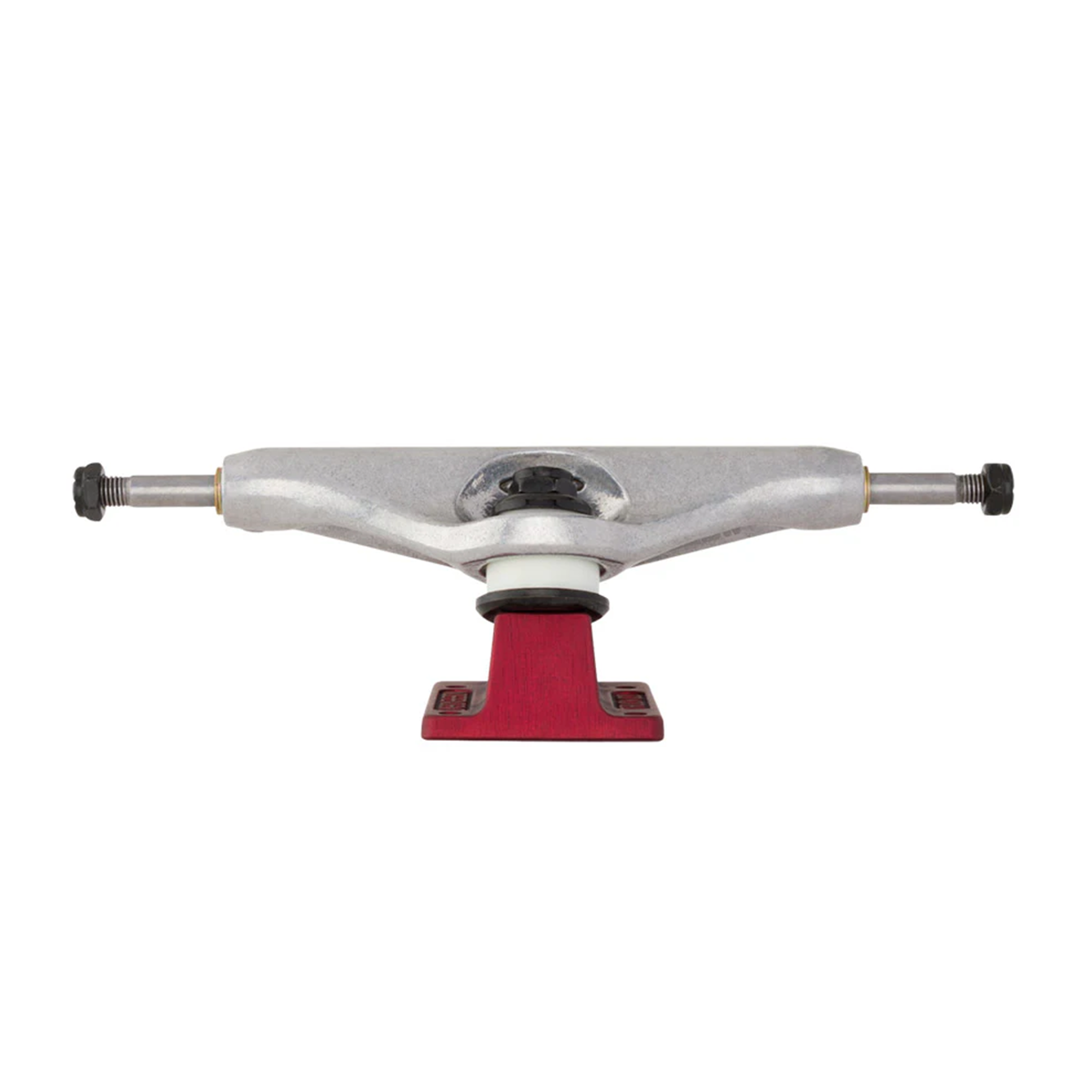 Independent Pedro Delfino Stage 11 Hollow Skate Trucks - Silver / Red