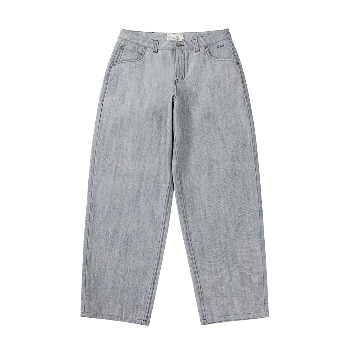 Dime Baggy Denim Pants - Reversed Indigo